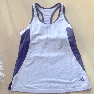 Adidas medium lavender purple tank